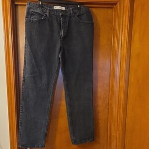 Lee Men's Dark Gray Straight Jeans